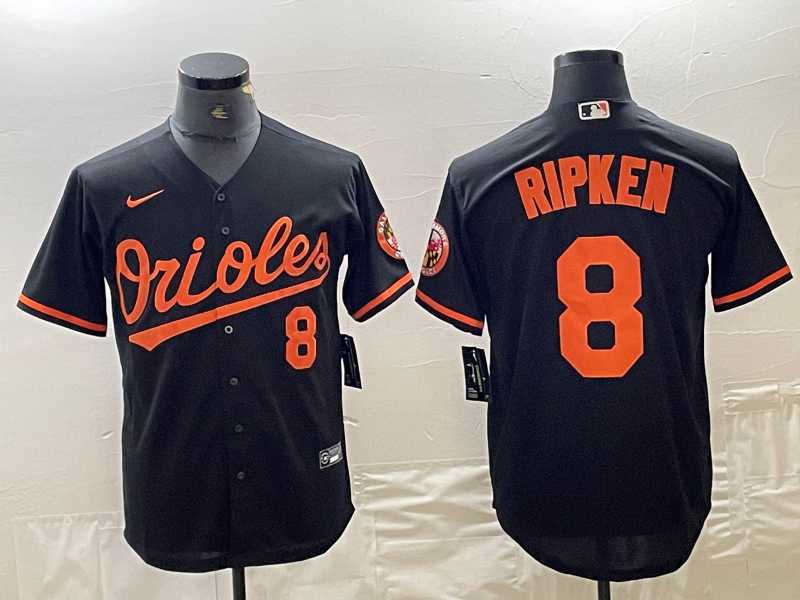 Men's Baltimore Orioles #8 Cal Ripken Jr Number Black Cool Base Stitched Jersey,We sell and wholesale Men's Baltimore Orioles #8 Cal Ripken Jr Number Black Cool Base Stitched Jersey on line form chian!